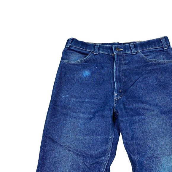 Vintage Levis With‎ A Skosh More Comfort Jeans USA Made Denim Men's 36X31 - Picture 5 of 12